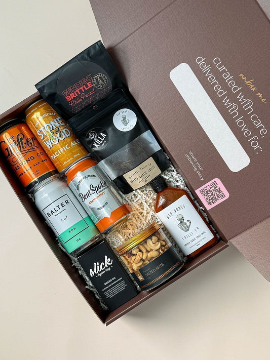 The Best Gifts for Him in Australia: Why He’ll Love Our Craft & Crunch Box 🍺🥜
