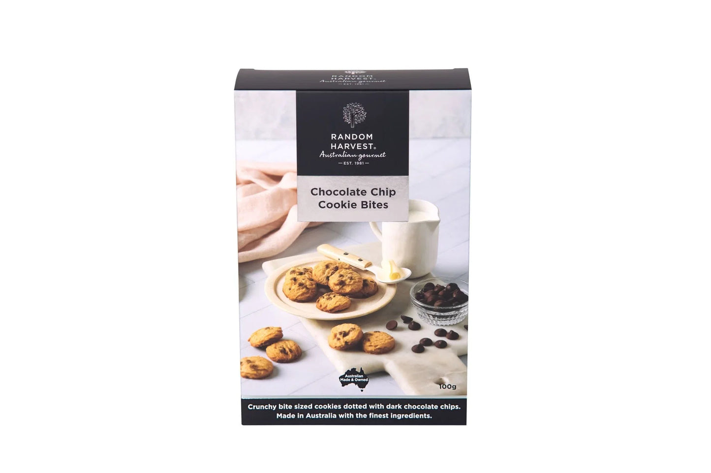 Chocolate Chip Cookie Bites 100g | Random Harvest