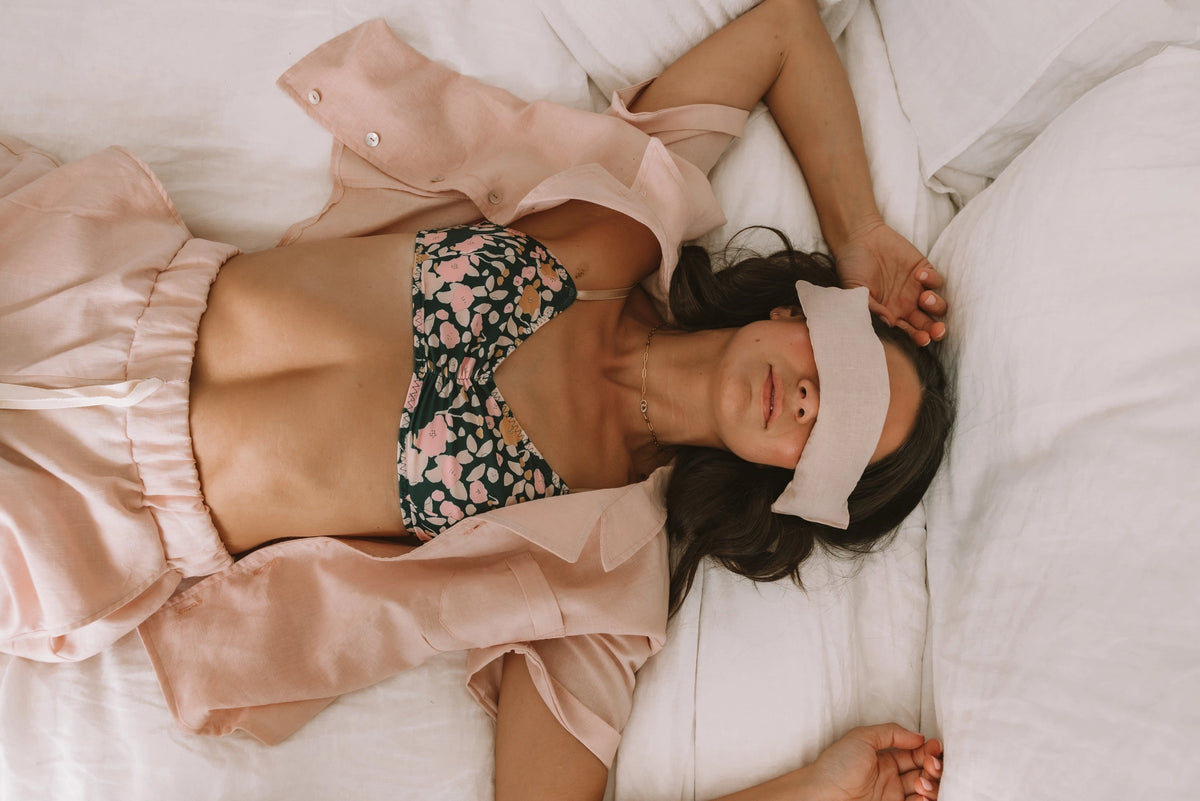 Mindfulness Lavender Relaxation Eye Pillows | Pale Dusty Pink