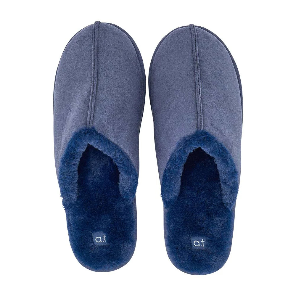 Men’s Cosy Slippers – Navy