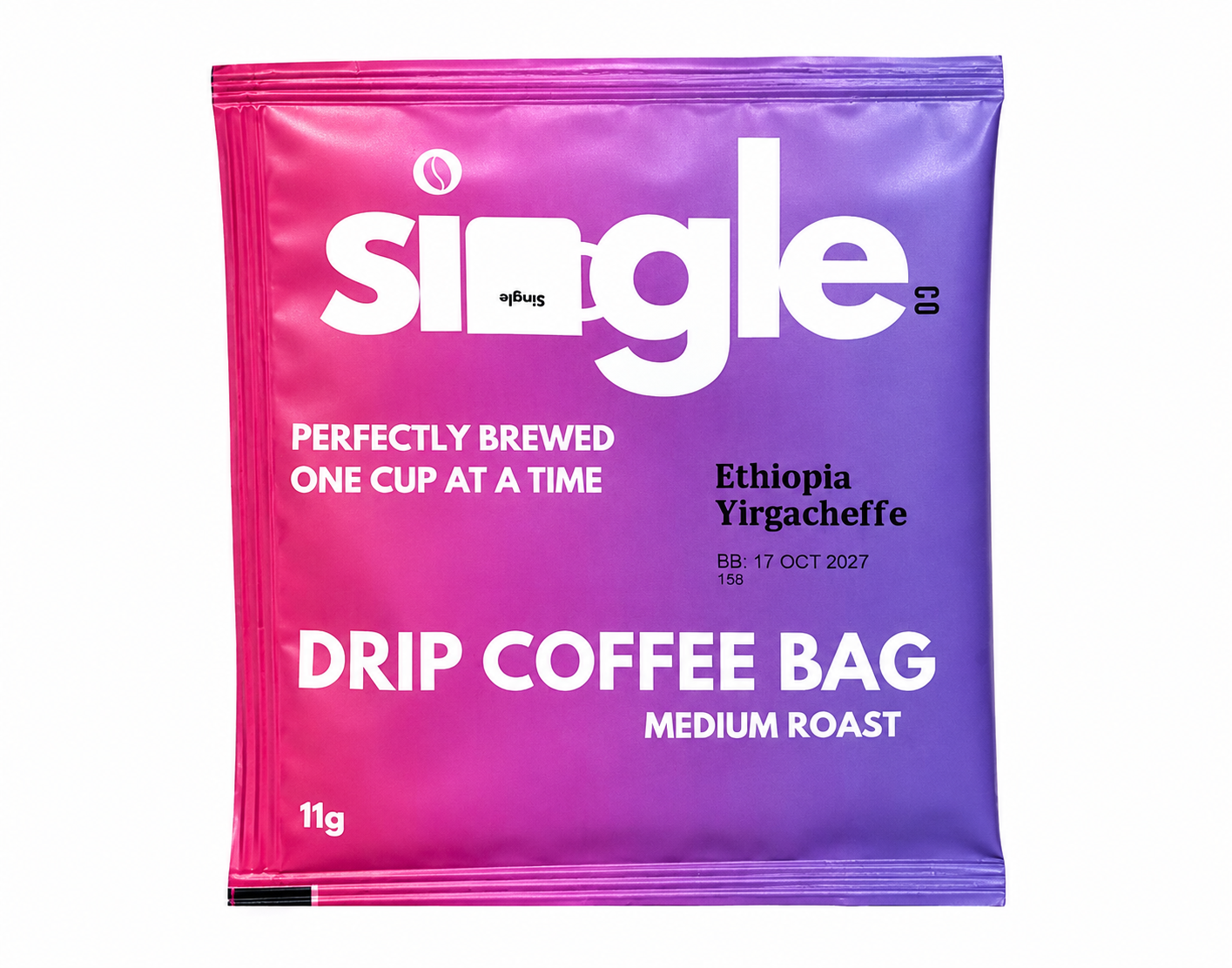 Single Serve Drip Coffee Bags (Set of 4)