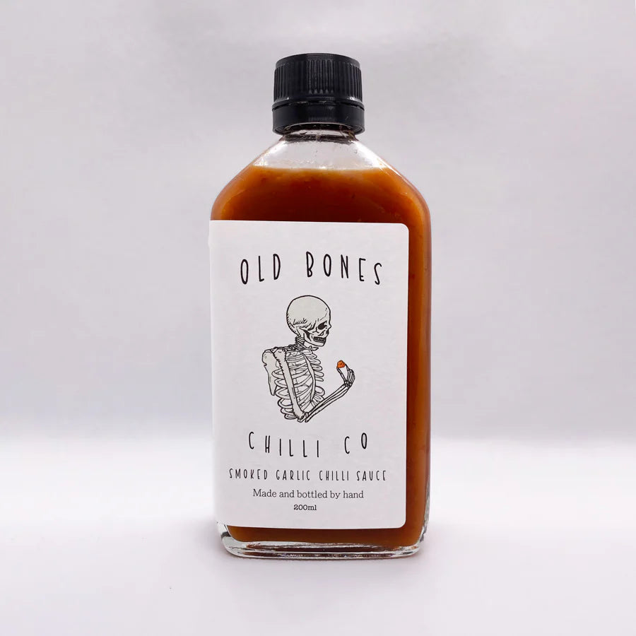 Old Bones Chilli Co Smoked Garlic Chilli Sauce 200ml