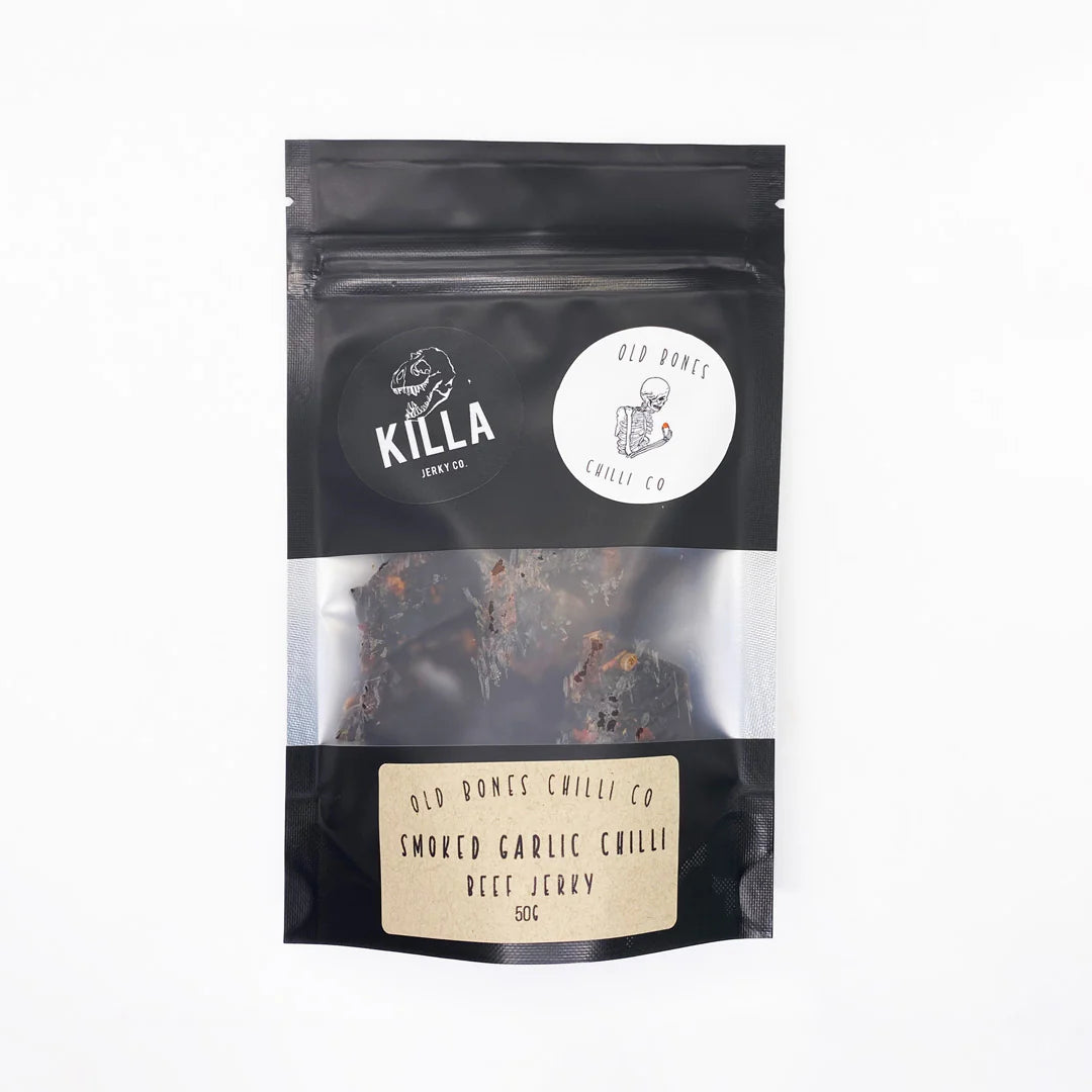 Smoked Garlic Chilli Beef Jerky - 50g