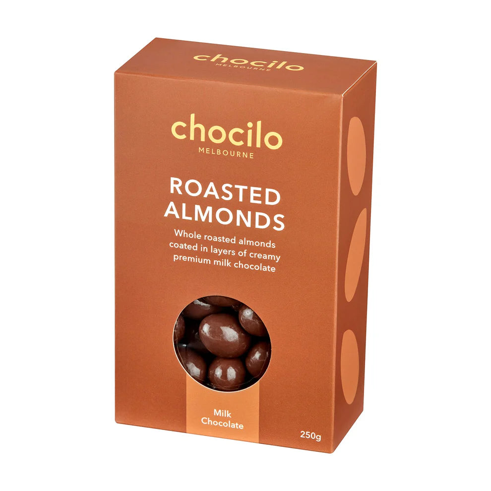 Chocilo Roasted Almonds in Milk Chocolate - 250g