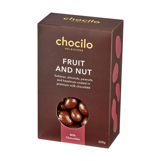 Chocilo Fruit & Nut in Milk Chocolate - 250g