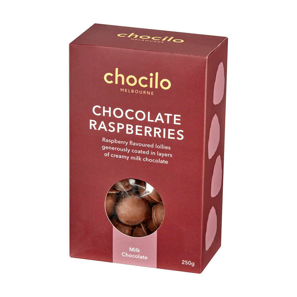 Chocilo Chocolate Raspberries - 250g