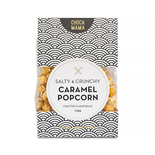 Chocamama Salty & Crunchy Caramel Popcorn 175g