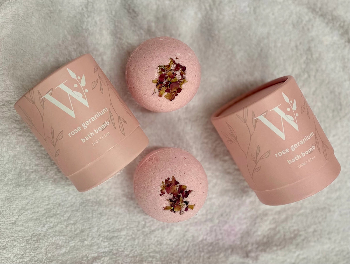 Bath Bomb | Rose Geranium