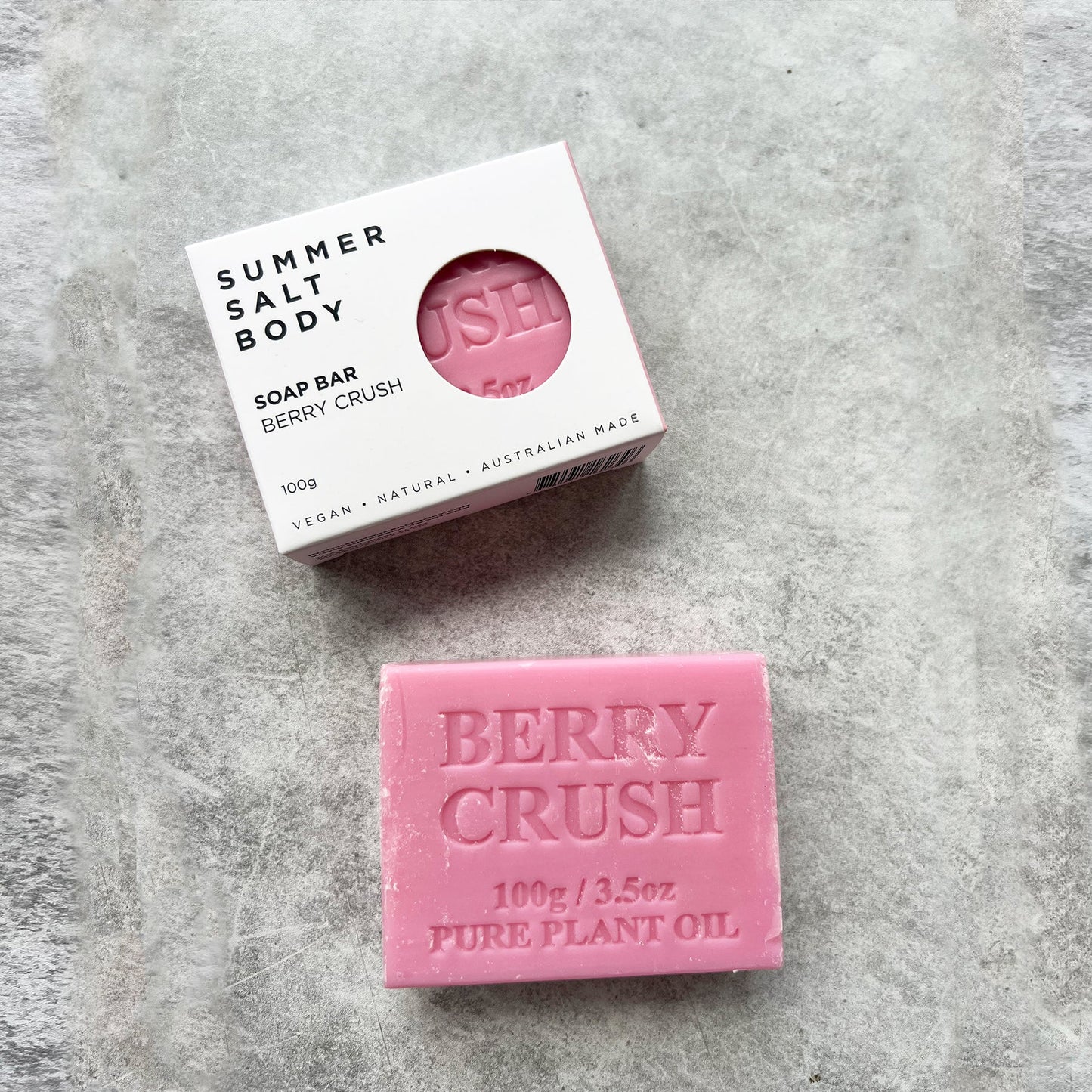 Summer Salt Body Berry Crush Soap Bar – 100g