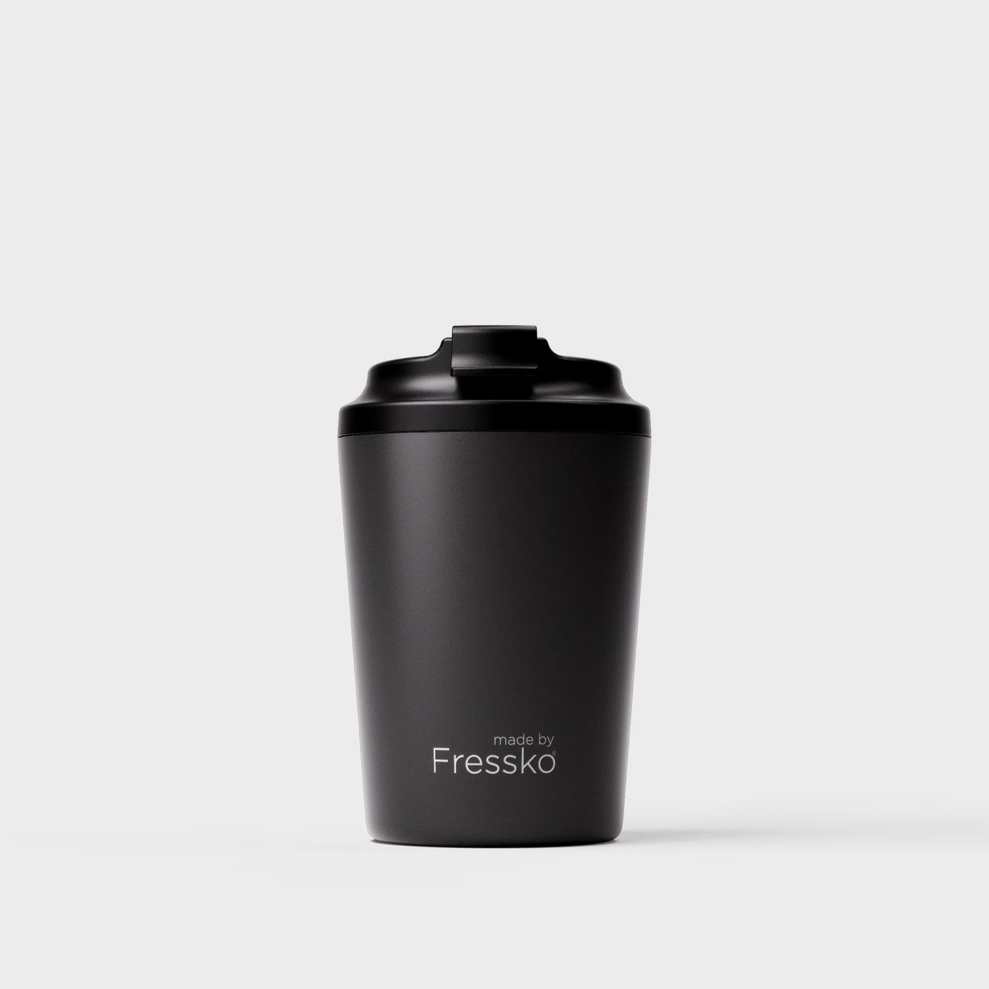 Fressko Bino 8oz Ceramic Reusable Cup | Coal