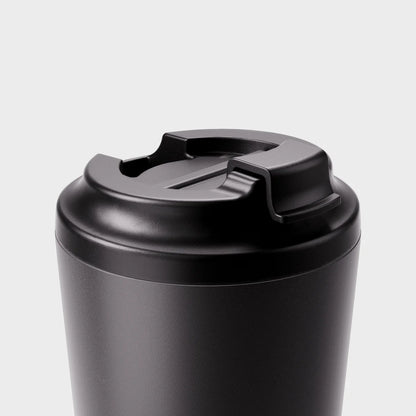 Fressko Bino 8oz Ceramic Reusable Cup | Coal