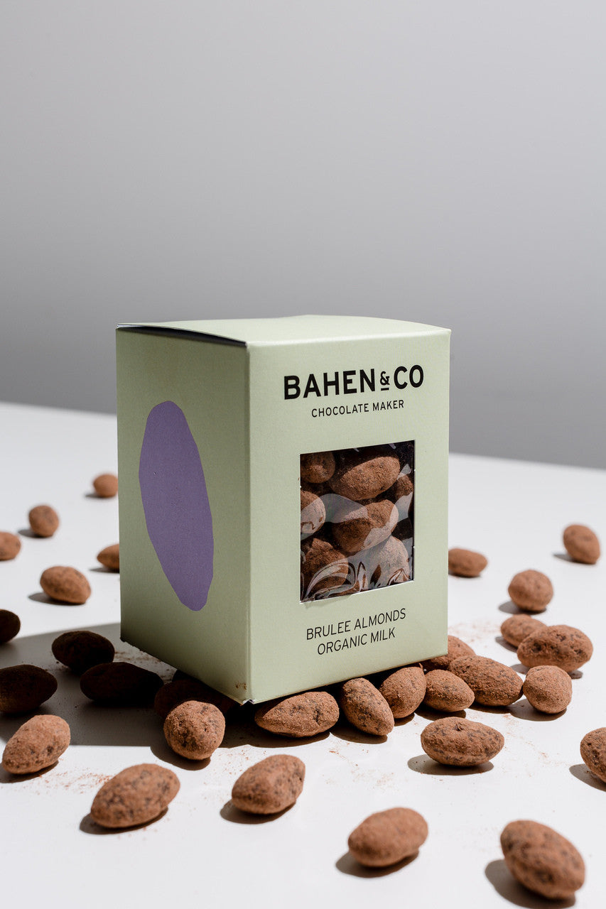 Bahen & Co Milk Chocolate Brûlée Almonds | 100g