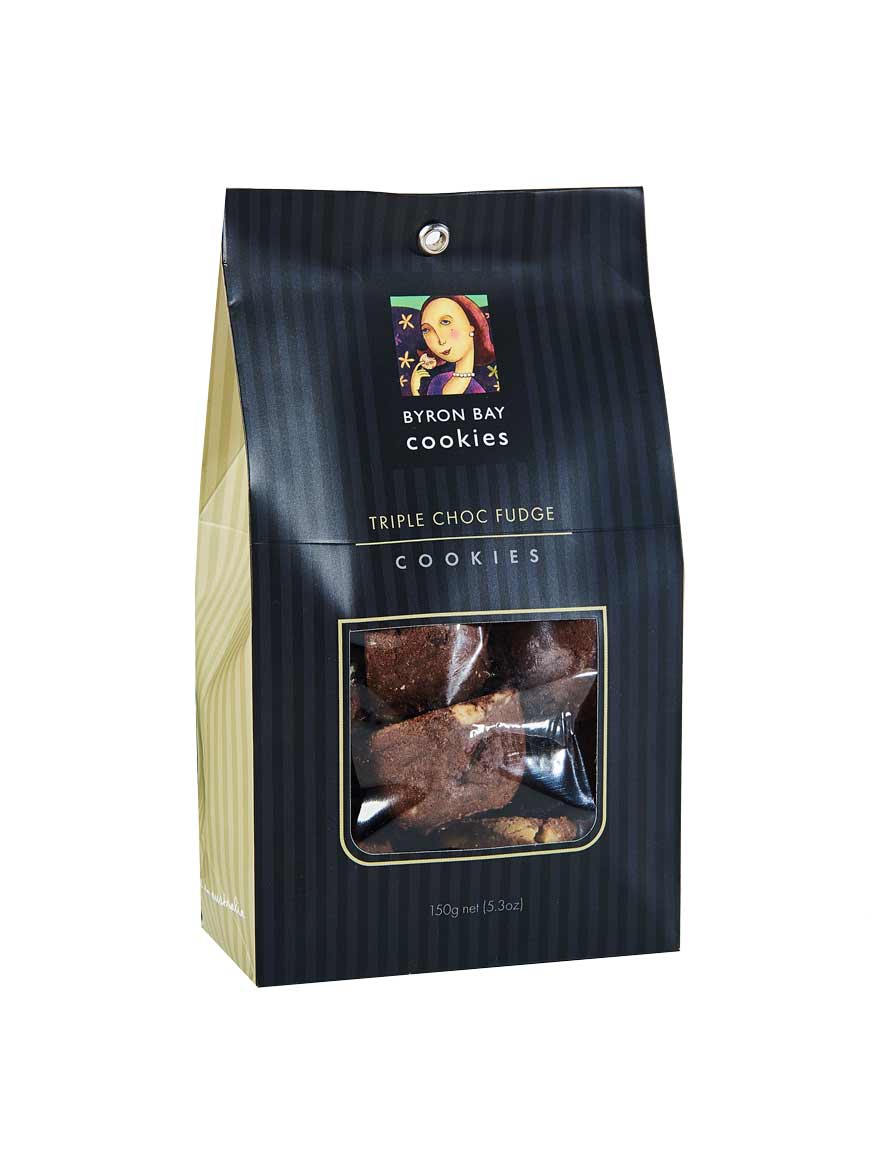 Byron Bay Cookies Triple Choc Gift Bag 150g