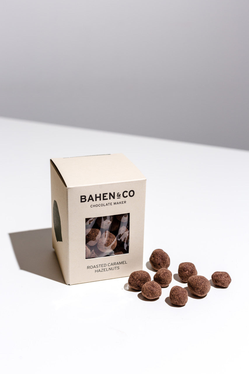 Bahen & Co Roasted Caramel Hazelnuts | 100g