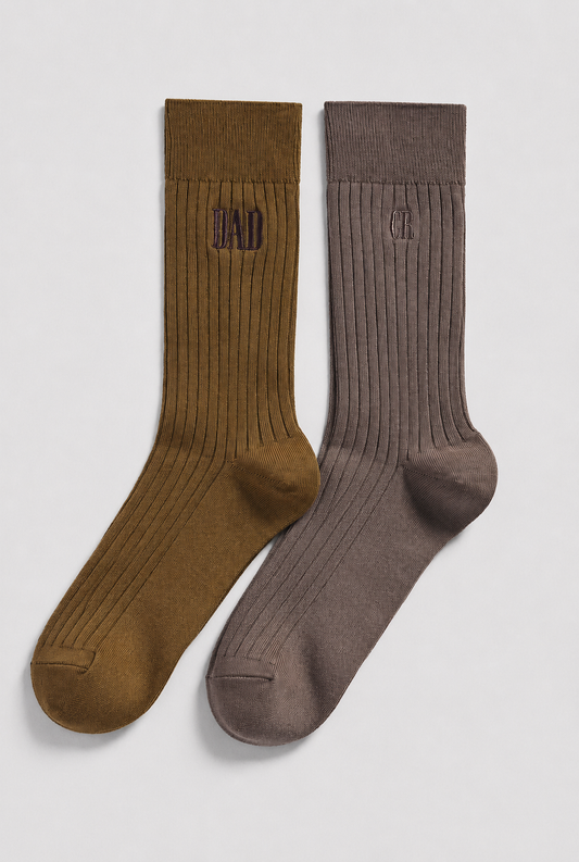 Country Road Dad Socks 2 Pack
