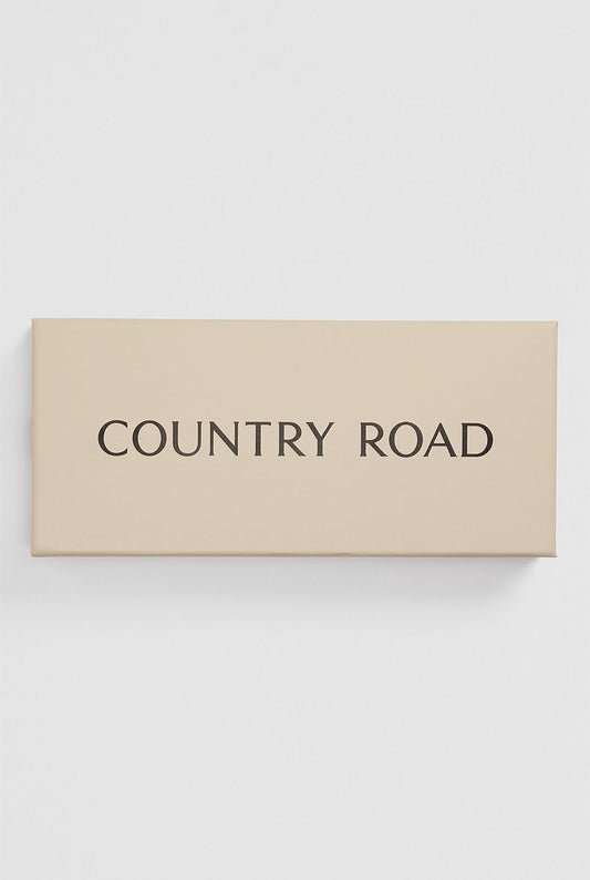 Country Road Silk Eye Mask In Musk