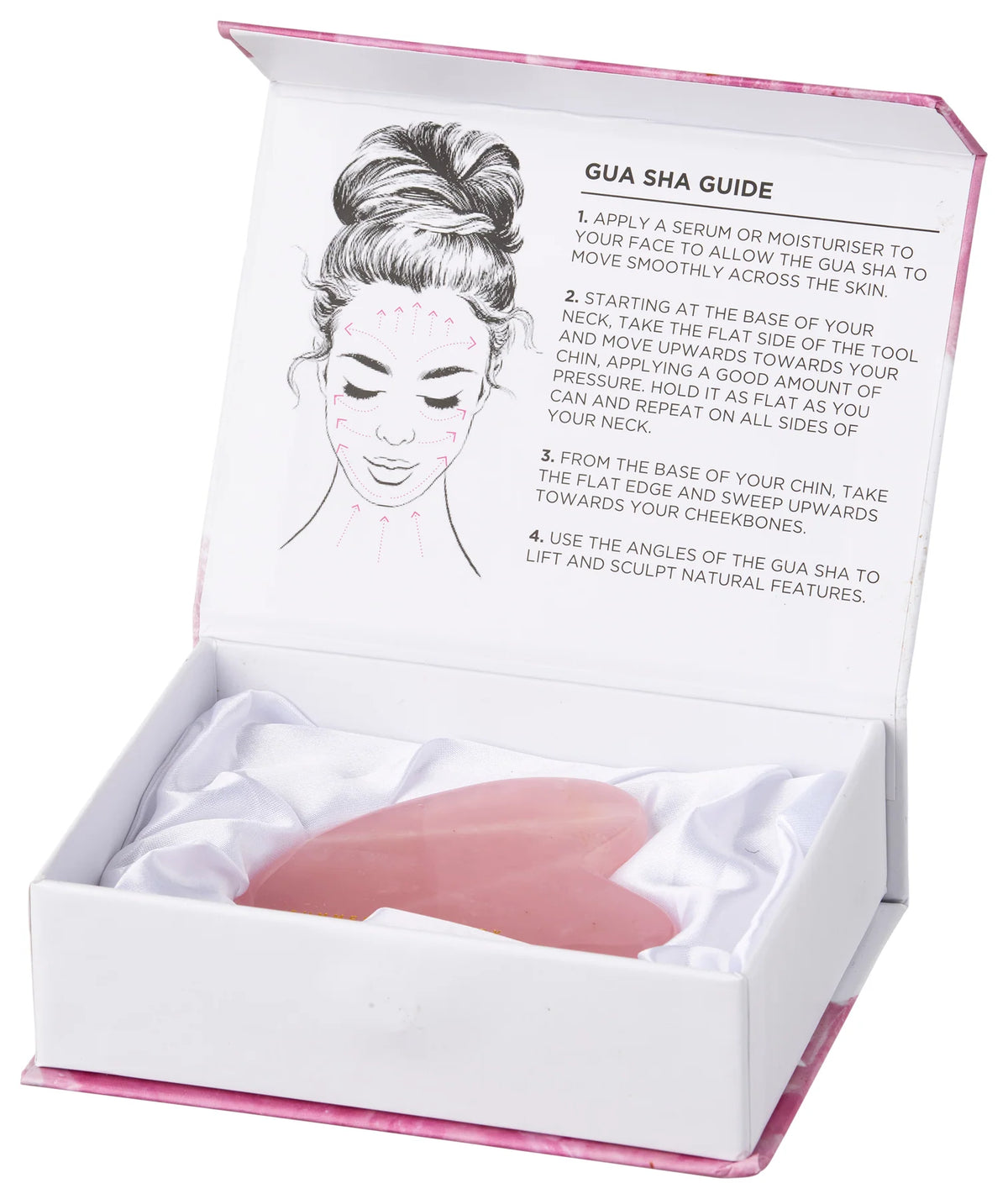 Summer Salt Body Rose Quartz Gua Sha
