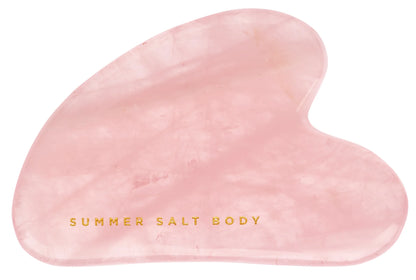 Summer Salt Body Rose Quartz Gua Sha