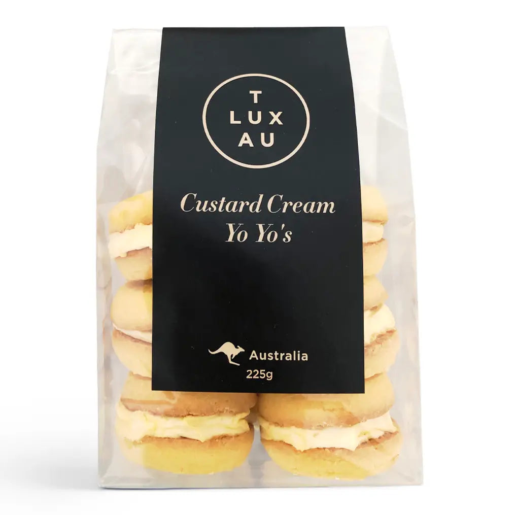 TLUXAU Custard Cream Yo Yo's – 225g
