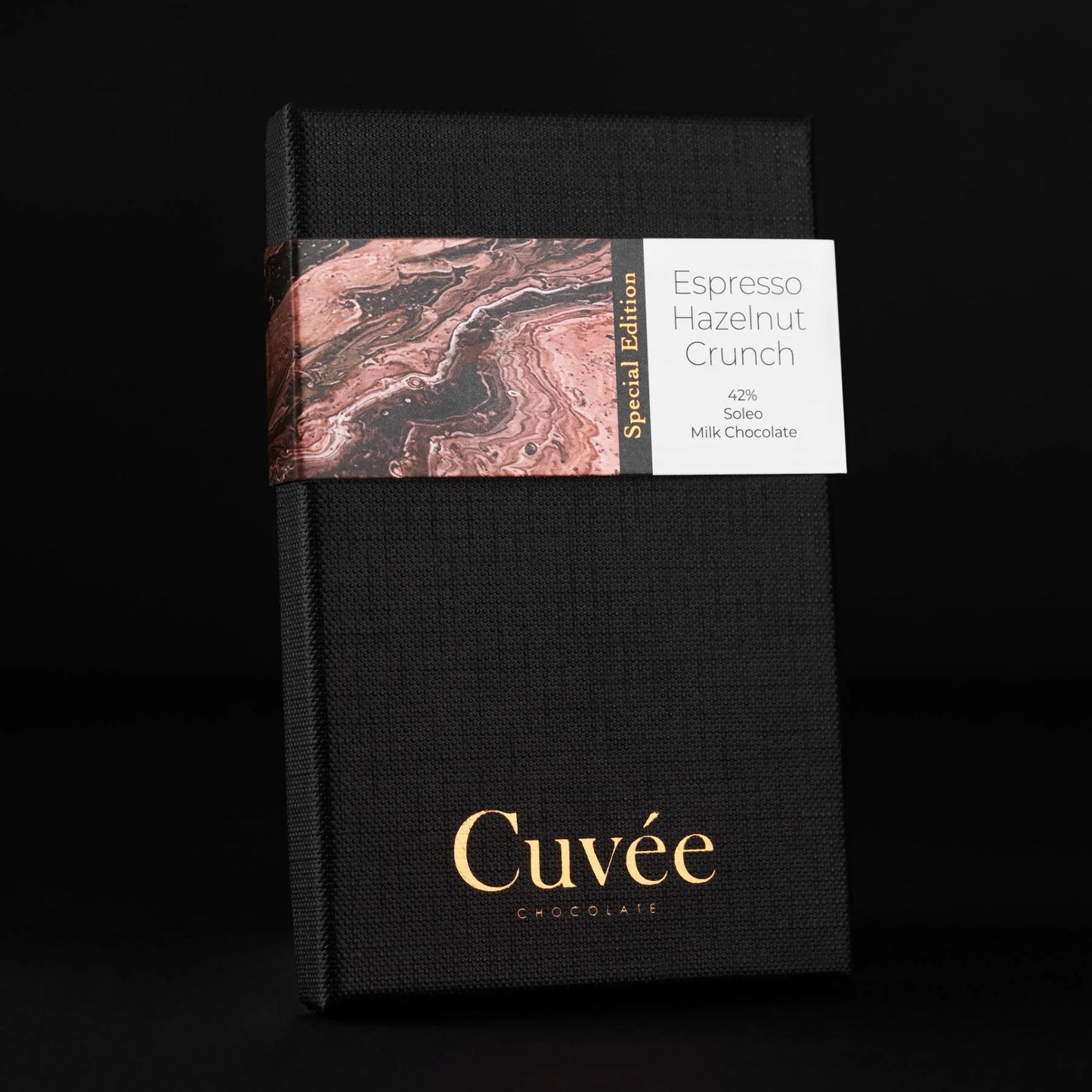 Cuvée Espresso Hazelnut Crunch 42% Milk Chocolate 70g