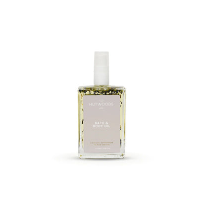 Hutwoods Lavender, Sandalwood & Blue Cypress Bath & Body Oil