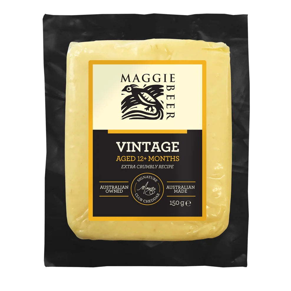 Maggie Beer Vintage Club Cheddar 150g | Port Macquarie Delivery Only