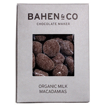Bahen & Co Milk Chocolate Macadamias | 100g
