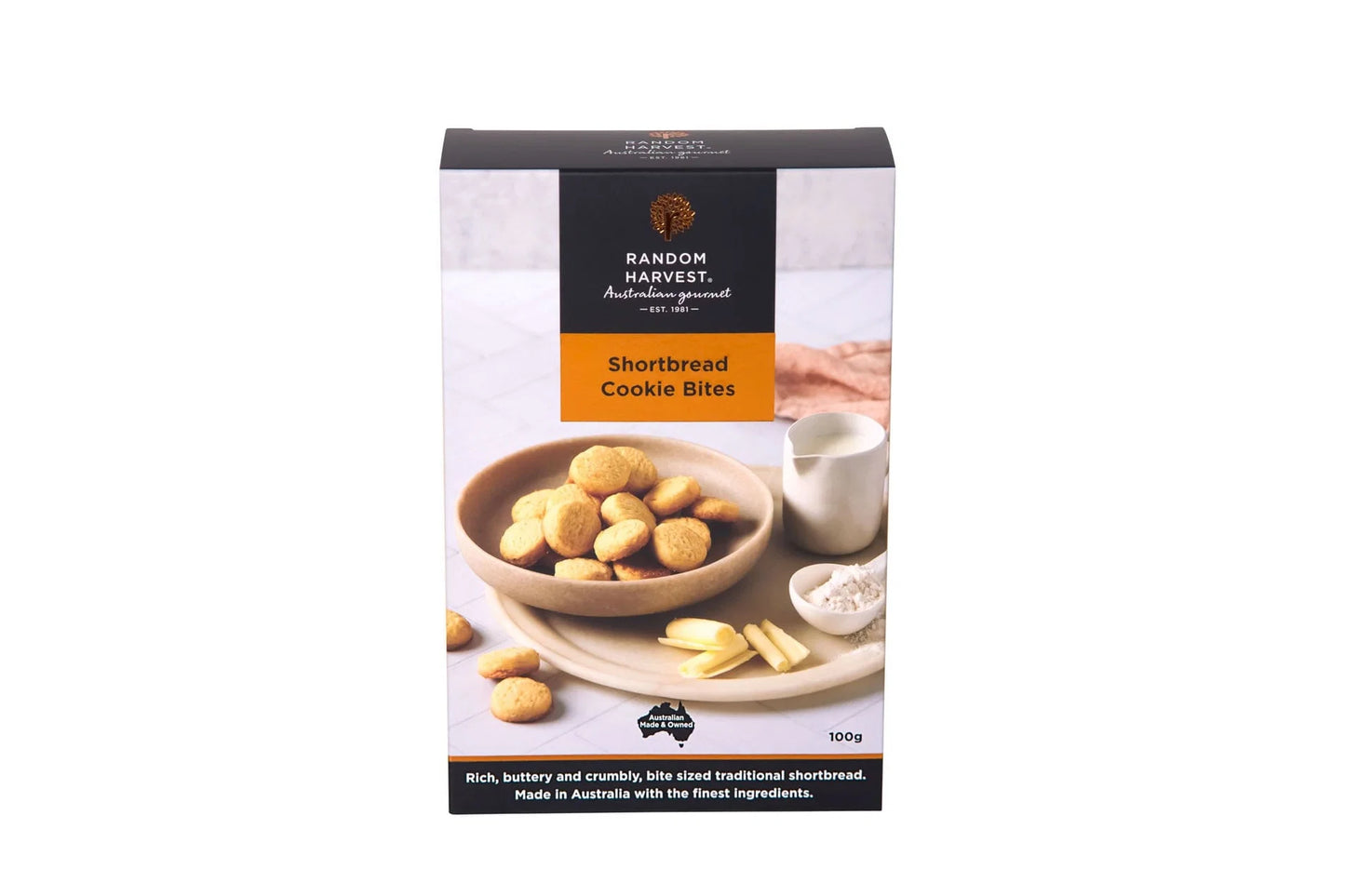 Shortbread Cookie Bites 100g | Random Harvest