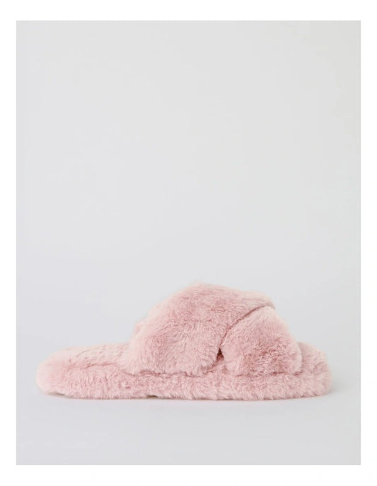 Slippers In Blush