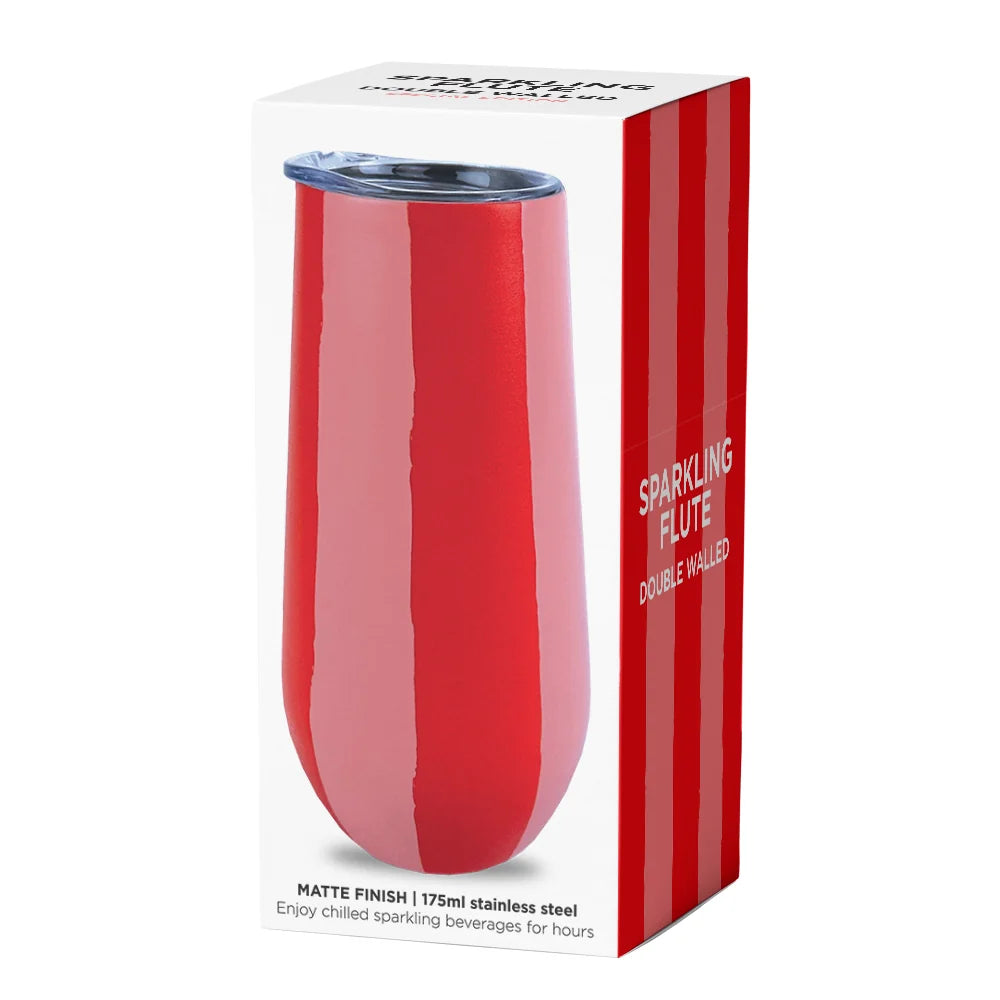 Sparkling Flute 175ml | Stainless steel | Double walled