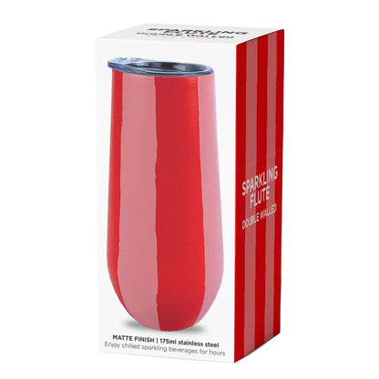 Sparkling Flute 175ml | Stainless steel | Double walled