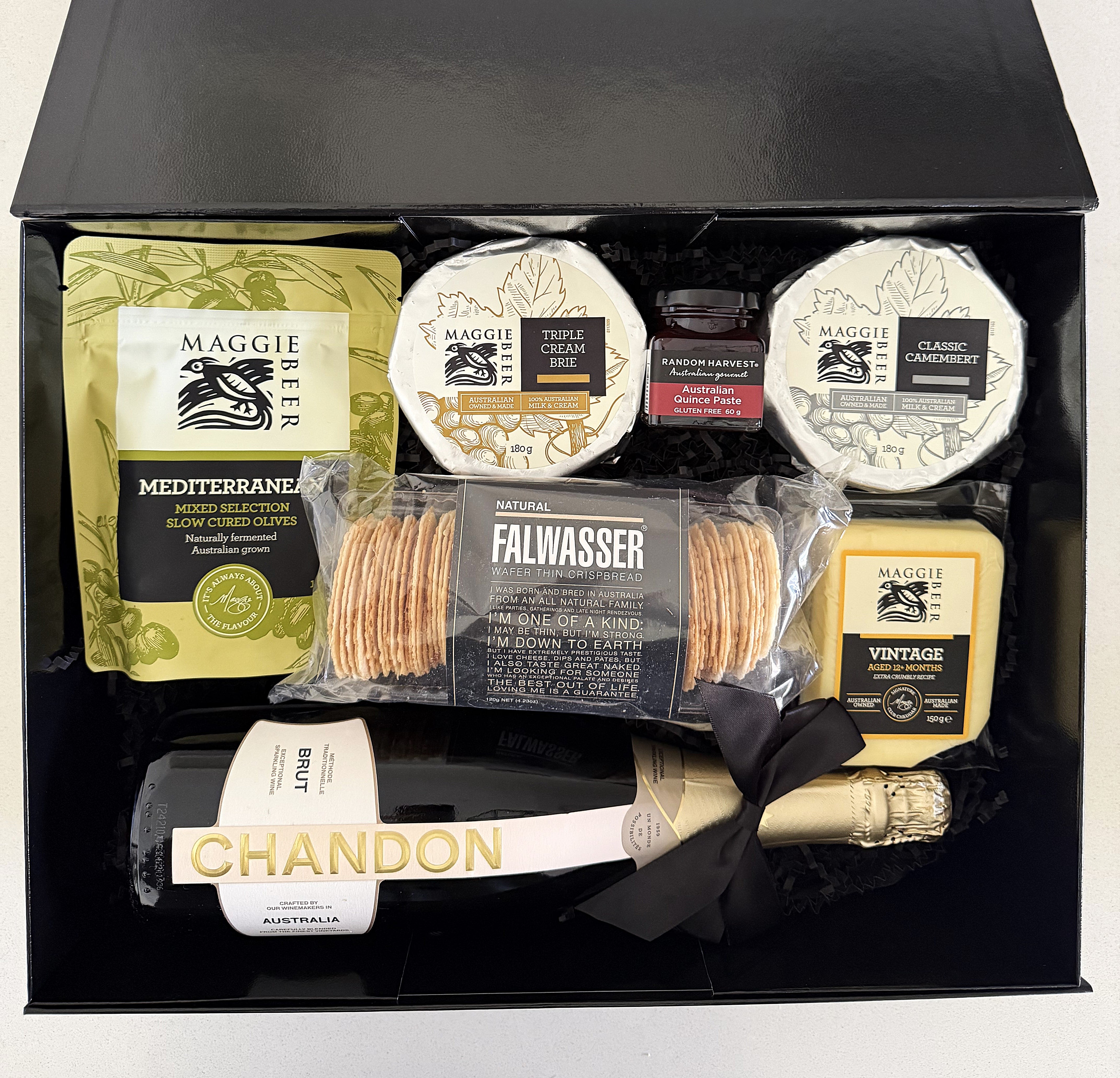 The Chandon & Cheese Box