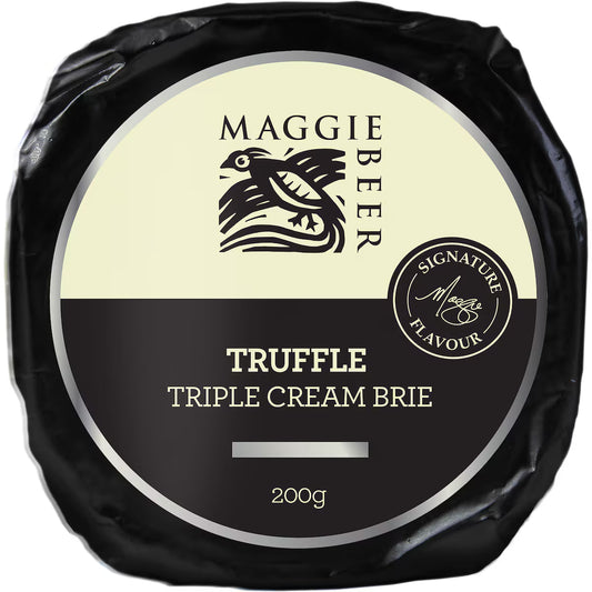 Maggie Beer Truffle Triple Cream Brie 200g | Port Macquarie Delivery Only
