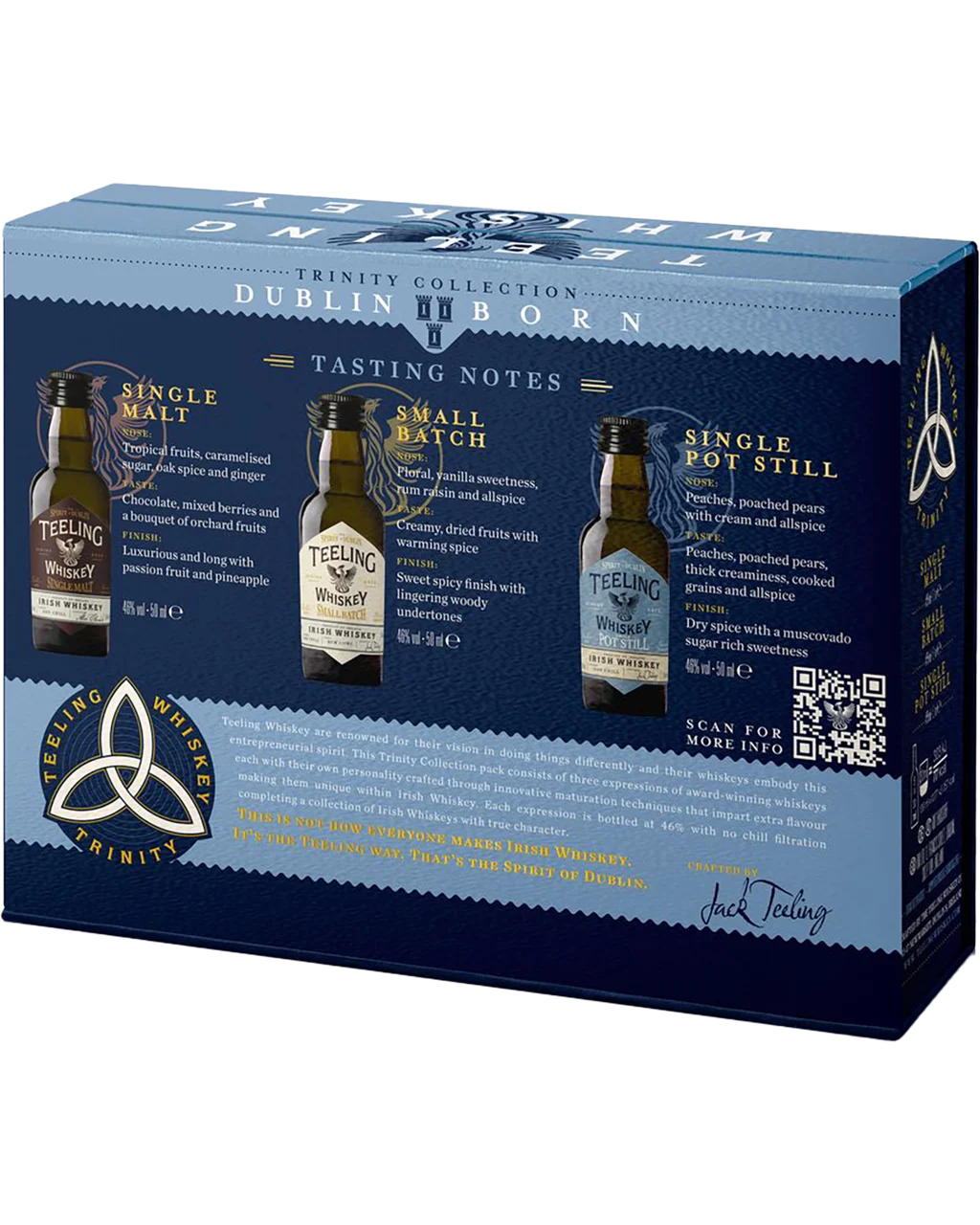 Teeling Whiskey Trinity Collection – 3 Pack