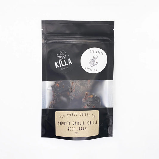 Smoked Garlic Chilli Beef Jerky - 50g